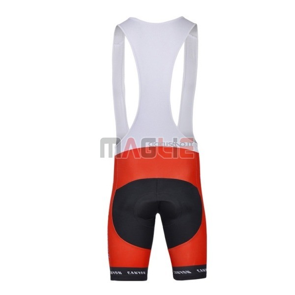 Maglia Katusha Manica Corta 2018 Rosso Bianco